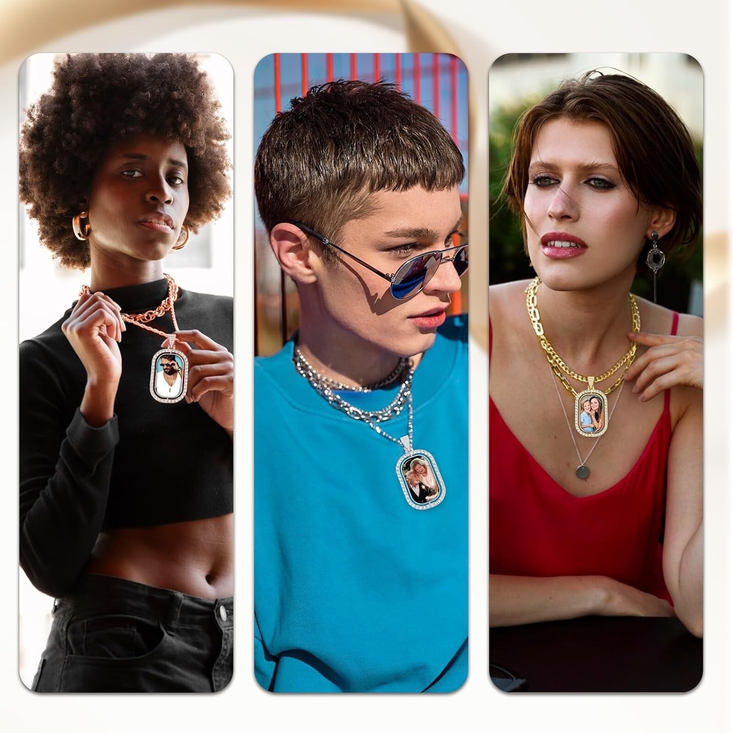 Initial Necklaces for Women, Dainty A-Z Pendant Letter Charm Necklace Personalized Name Necklaces for Women Trendy Jewelry Gift