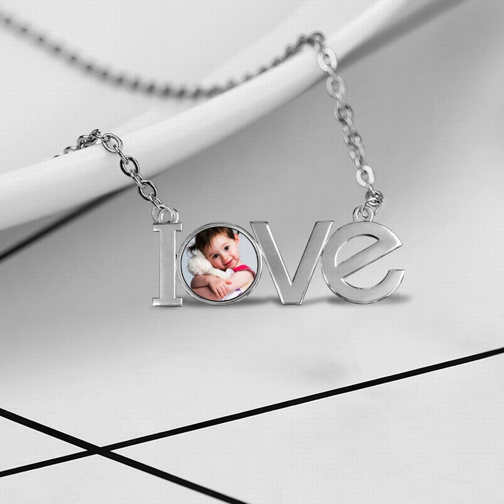 Mockup Bundle Cutout Heart Necklace Mock Up Heart Cutout Necklace Photo (PNG)