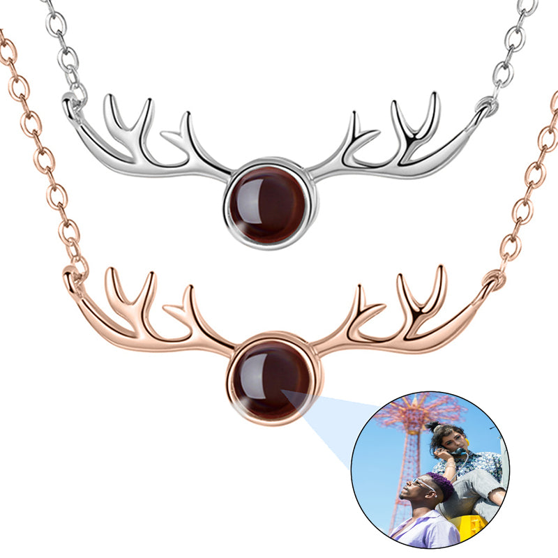 Initial Necklace Set of 2, Custom Dainty Layered Necklace, Personalized Letter Pendants | Fill, Sterling Silver | LS935