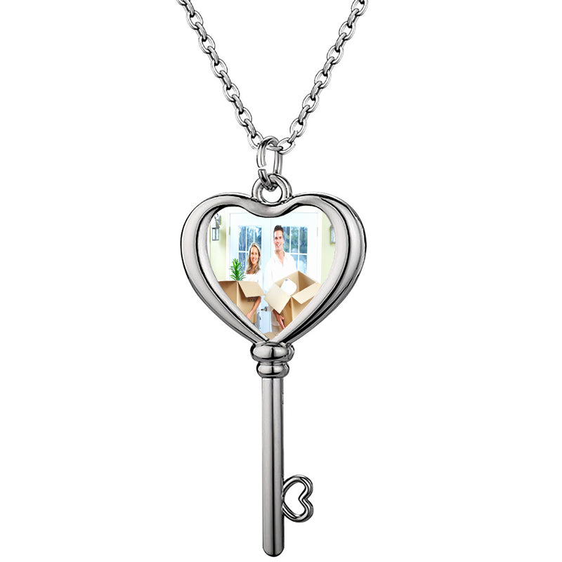 Heart Locket Necklace for Women Plated Holds Pictures Layered Necklaces Heart Pedant Photo Lockets Birthday Gifts