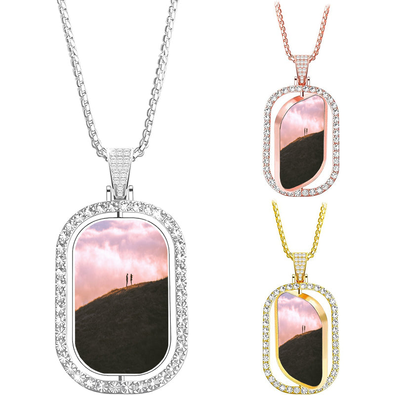 Old English Name Necklace: Personalized Cuban Chain, Gothic Name Jewelry