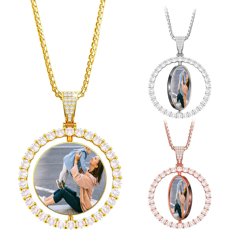 Name Infinity Heart Necklace, Custom Name Necklaces for Women, Personalized Birthstone Silver Plated Heart Pendant Jewelry for Mom Birthday Gifts