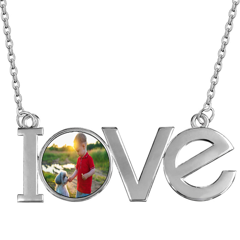 Dog Name Necklace, Personalized Dog Ears Necklace, Custom Pet Jewelry, Pet Name Necklace, Pet Memorial Gift, Christmas Gift, Gift For Her