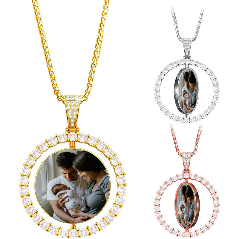 Medical Alert Pendant Necklace for Men Women Custom Engraved Name ID Tag Stainless Steel Necklace Emergency Med Alert Necklace for Men Women Medical Alert Jewelry