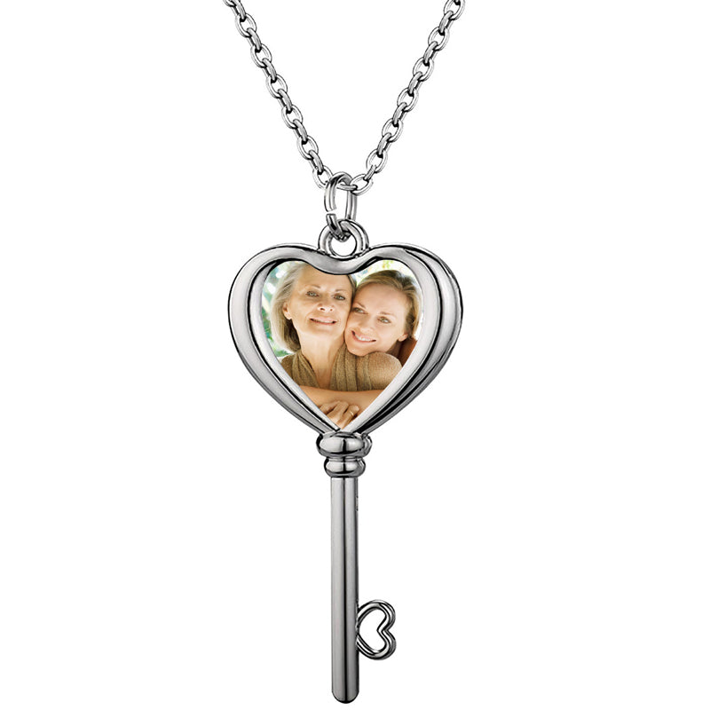 Custom Kids Name Jewelry Set with Colorful Heart, Personalized Name Necklace and Name Bracelet,Personalized Gift