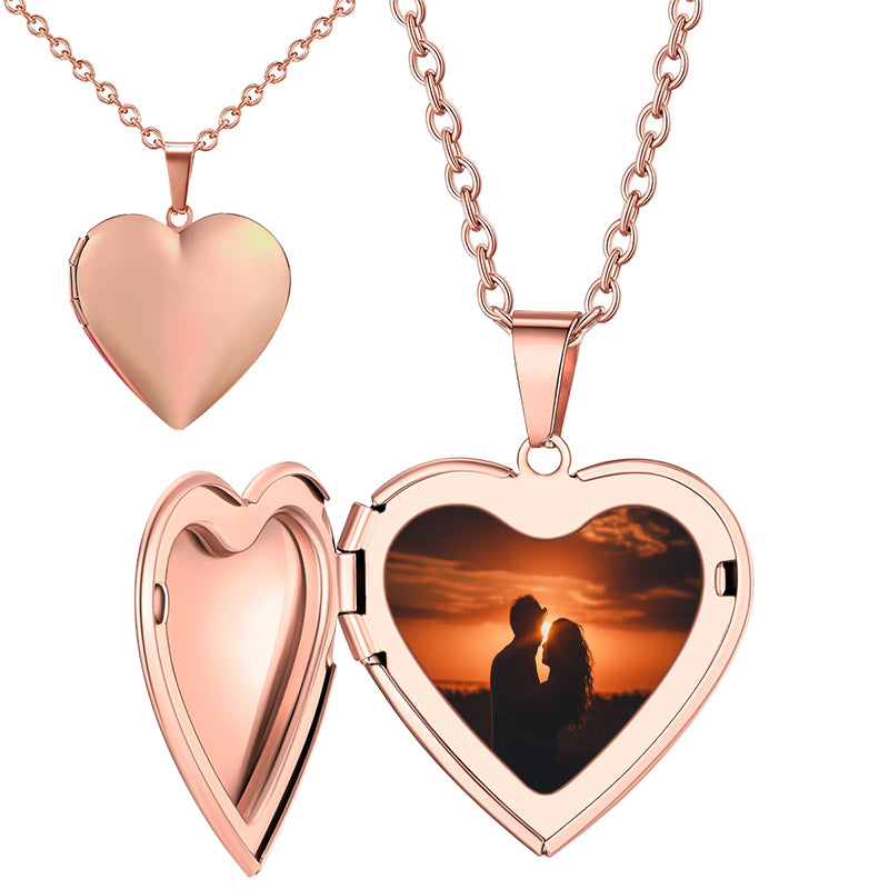 Custom Engraved 3D Photo Pendant