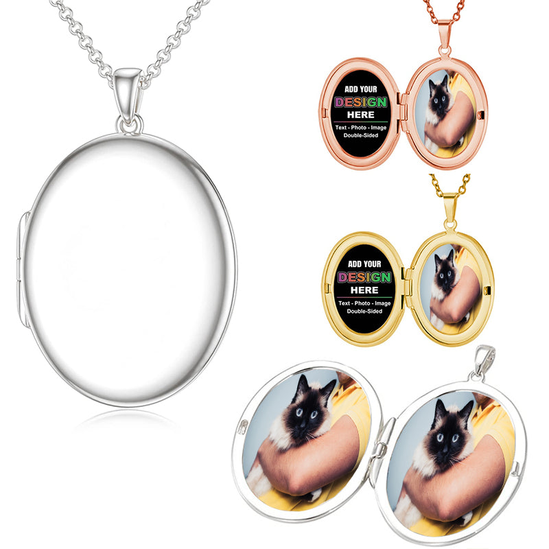 MYKA - Personalized Name Necklace with Birthstone - Custom Pendant in Precious Metals: 925 Sterling Silver, & Rose Plated, Vermeils / Nameplate Jewelry Gift for Women, Mum, Girl - Dainty Gift For Birthday, Christmas, Xmas, Mother?s Day