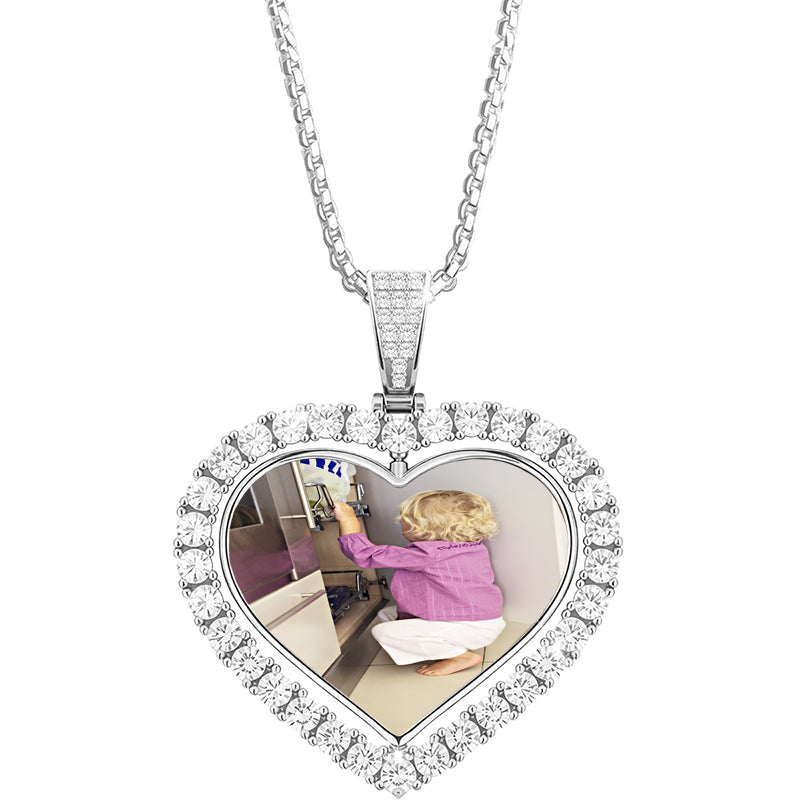 Initial Necklace, Letter necklace, Custom Initial Necklace with Heart Charm, Gift For Her, Personalized Gift, Initial Jewelry