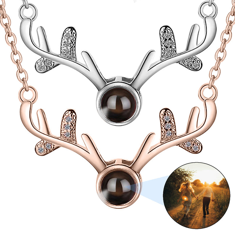 Laser Engraved Photo Pendant/Custom Full Color Printing Personalized Love Note Message Stainless Steel Ball Chain Necklace 24" Handmade