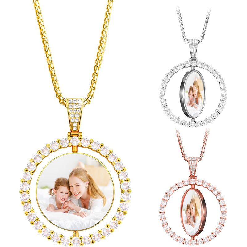 Custom Birthstone Necklace for Mom Personalized | Marquise Family Necklace with Kids Birthstones & Initials | Gift for Mother Grandma