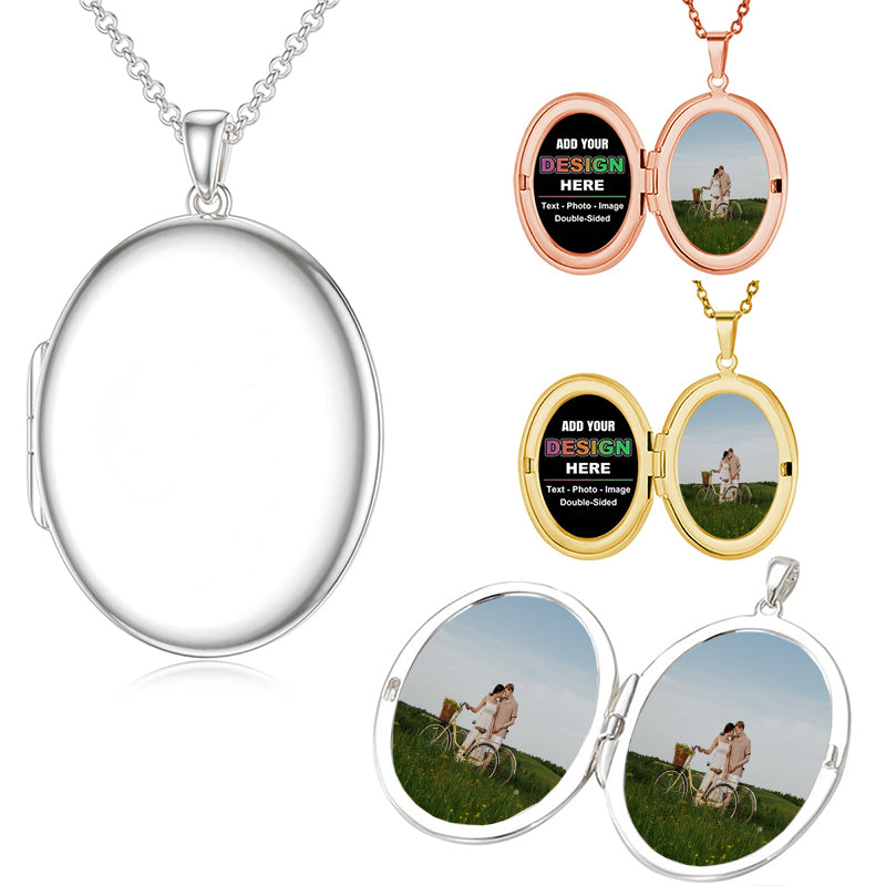 Book Locket Necklace with Photos, Customized Locket with Floral Initials, Engraved Locket, Personalized Gift, Memorial Gift for Her