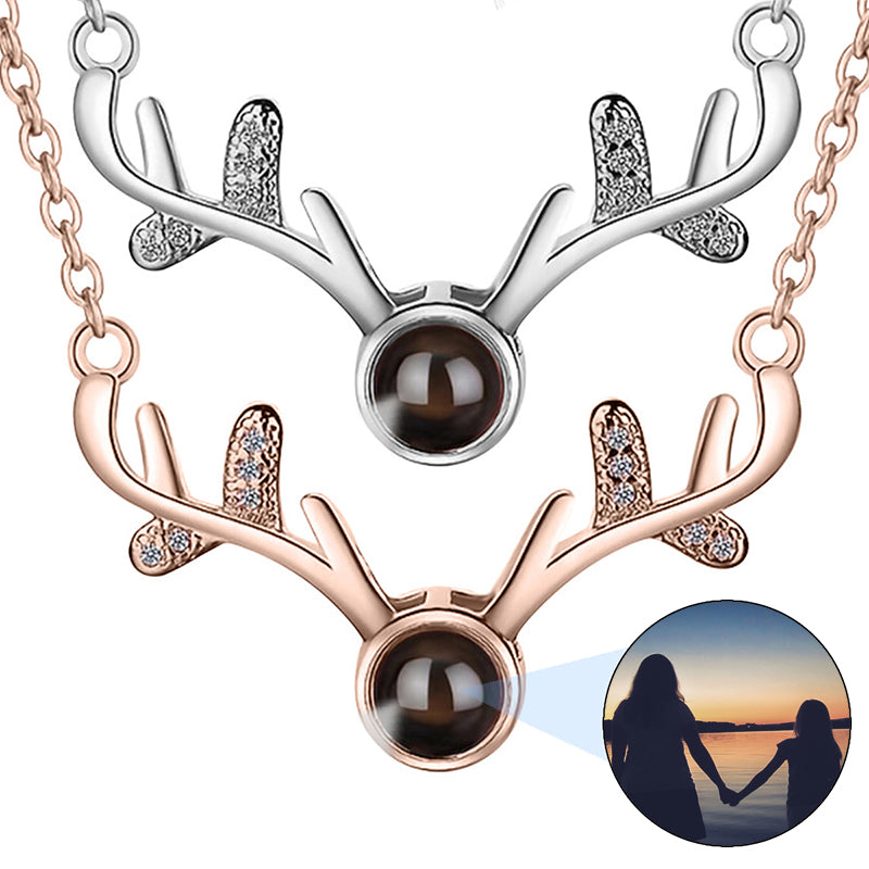 Dog Ear Name Necklace,Personalized Dog Ears Necklace, Custom Name Necklace with Pet Ear,Pet Memorial Gift, Gift for Her, Christmas Gift