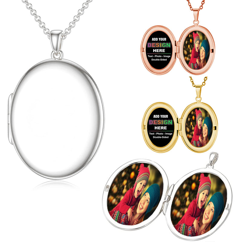 Custom Dog Photo Necklace, Cat Picture Necklaces, Personalized Engraved Pet Portrait Pendant Charm, Necklace for Pet Loss, Memorial Gift