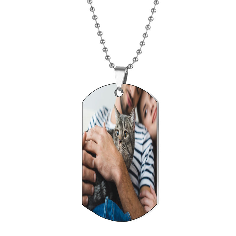 Filled Floral Heart Photo Locket with Diamond - 3/4 inch x 3/4 inch - Includes 18 inch Chain