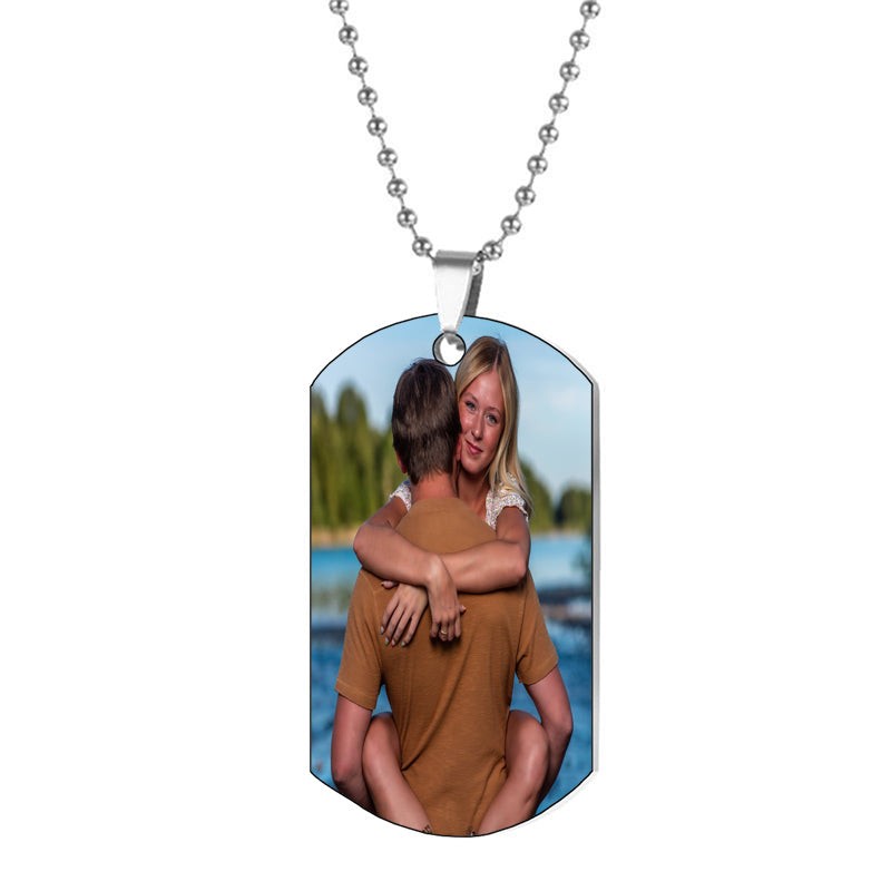 Custom Line Art Portrait Necklace - Cut Out Photo Necklace - Mono Line Art Necklace - Minimalist Drawing Jewelry - Perfect Gift for Her