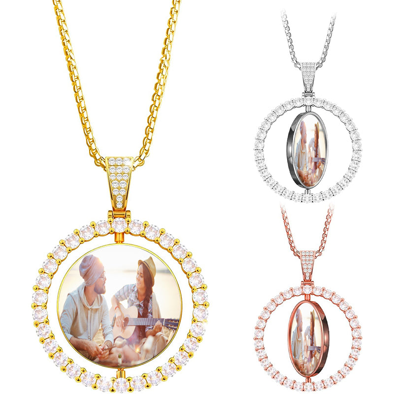 Custom Alphabet A-Z Initial Letters Disc Necklace in Clear Epoxy Resin ? Round Initial Disk Necklace ? Personalized Gift for Mom 246