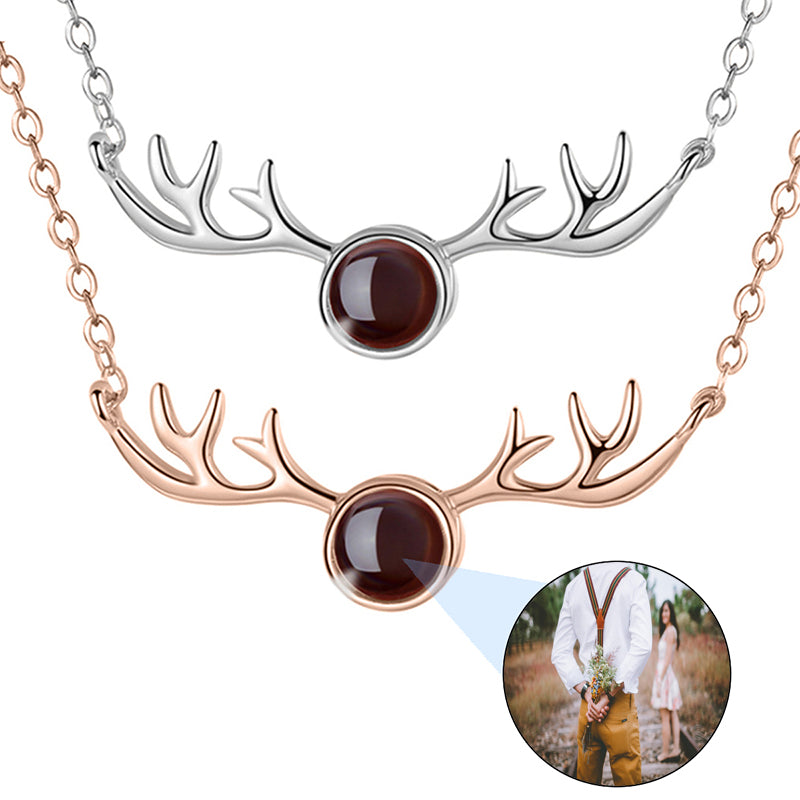 Engraved Birth Flower Necklace: Personalized Name Pendant, Custom Jewelry Gift