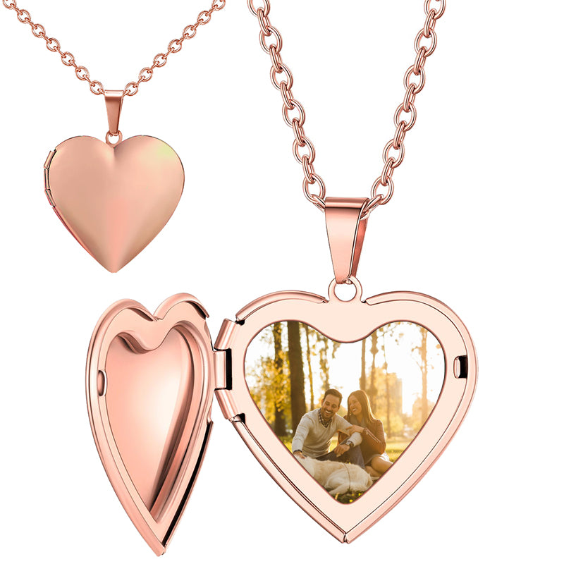 Custom Personalized Military Style Dog Tag Set Laser Engraved with Photos, Designs, and Text Necklace and Pendants