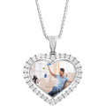 Diamond Solitaire Necklace: Dainty Bridal Jewelry