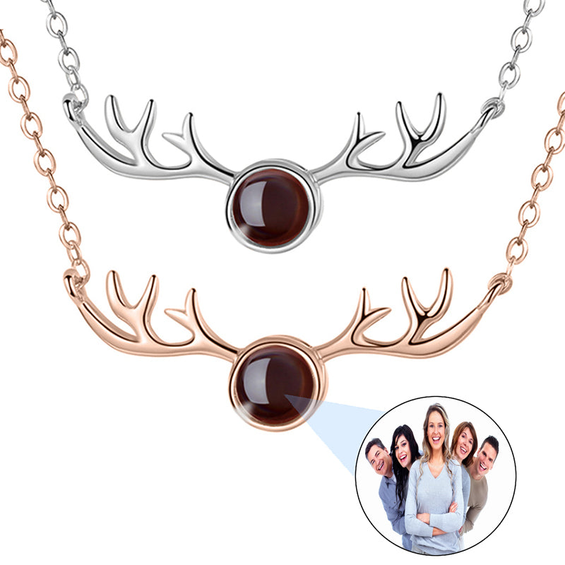 Custom Photo Heart Necklace, Personalized Vintage Memorial Picture Locket Necklace with Totem, Keepsake Jewelry Gifts for Mom/Wife/Women