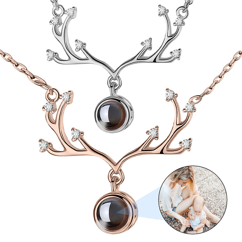 Amore Sterling Silver Personalized Heart Charm Necklace Customize with Names of your choice. Includes 2 Crystal Birthstones, 925 Chain. Unique Gifts for Her