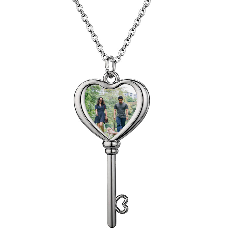 Custom Double Nameplate Necklace: Filled Crown Personalized Jewelry