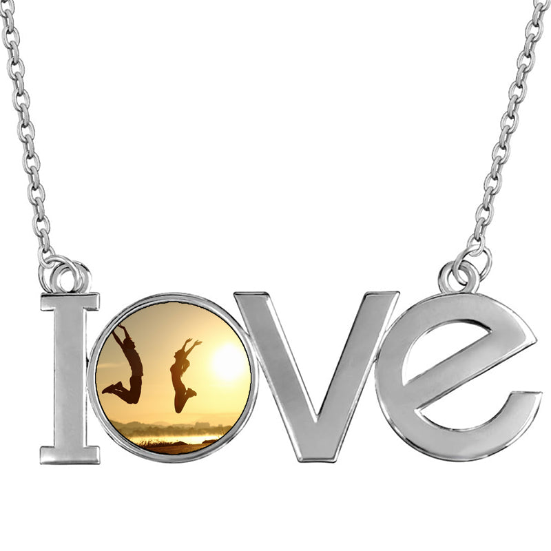 Initial Tag Necklace, Name Necklace, Custom Engraved Letter Pendant, Initial Necklace, Letter Necklace, Personalized Gift, Gift for Her