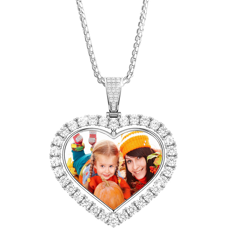 Custom Heart Name Necklace, Kids Name Necklace in , Personalized Name Necklace, Birthday Gift, Gift for Her, Gift for Kids