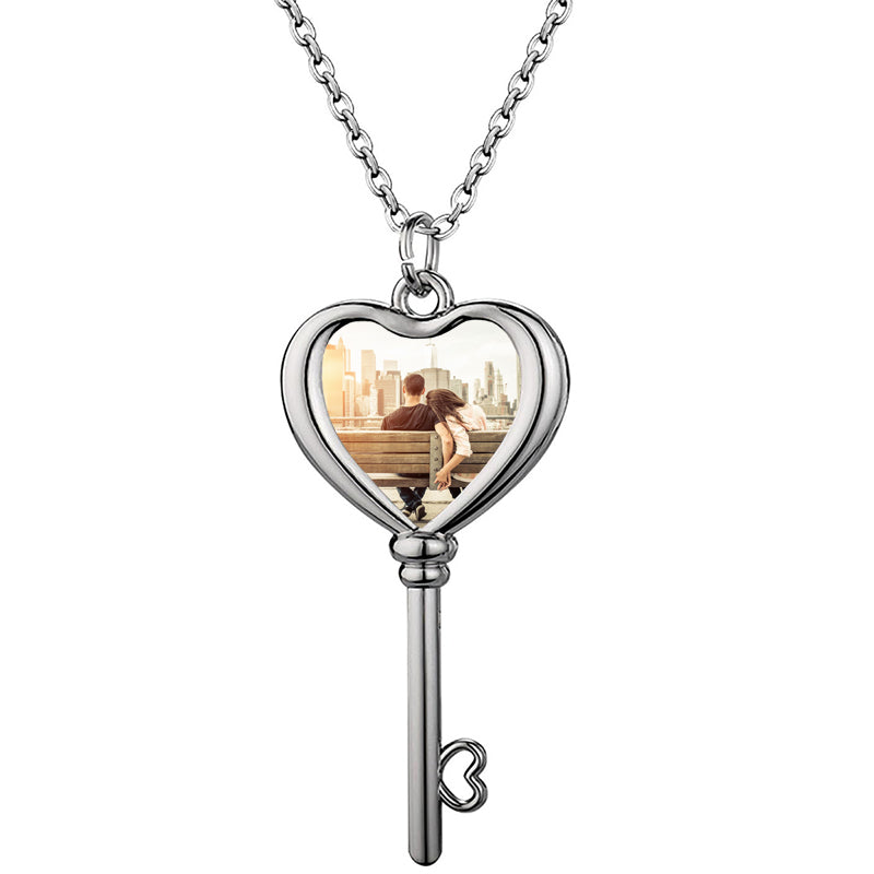 Moissanite Initial Necklace A¨CZ, 925 Sterling Silver Letter Pendant, Iced Out Hip Hop Jewelry, Personalized Gift for Men Women, 24" Figaro Chain Christmas Gift