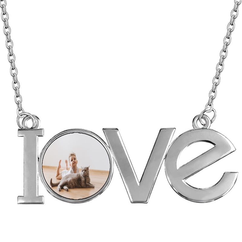 Bling Custom Name Necklace: Angel Wings Name Pendant, Personalized Double Nameplate Jewelry