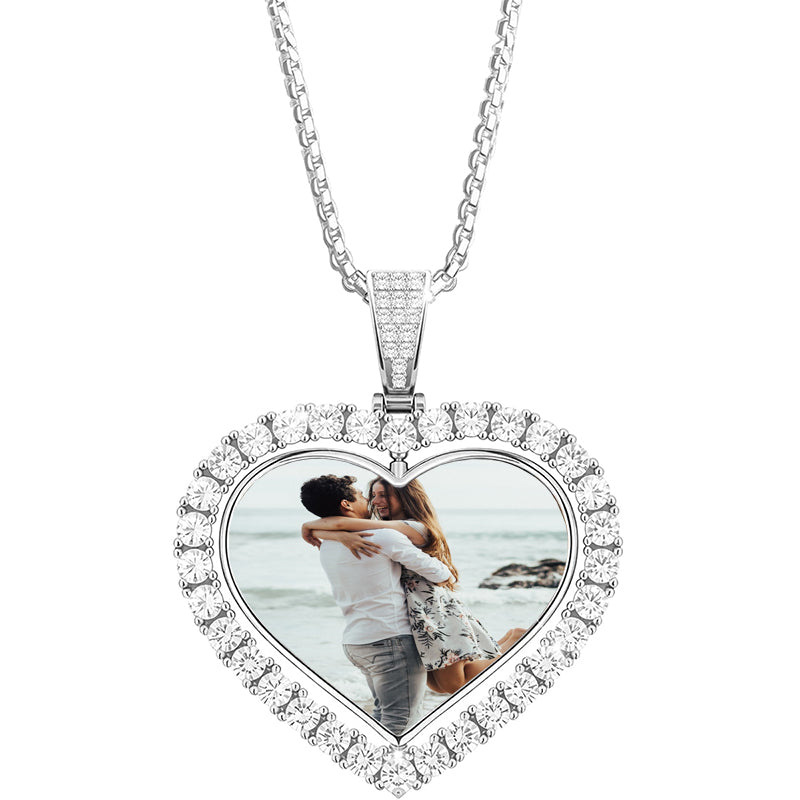 Initial Necklace for Women Plated Stainless Steel Tiny Heart Letter Necklace Personalized Name Necklace