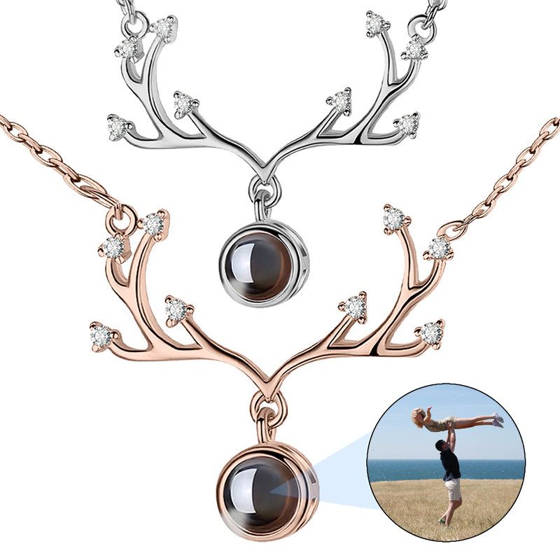 Christmas Necklaces For Women Long Christmas Tree And Lights Charm Strand Necklaces¡­