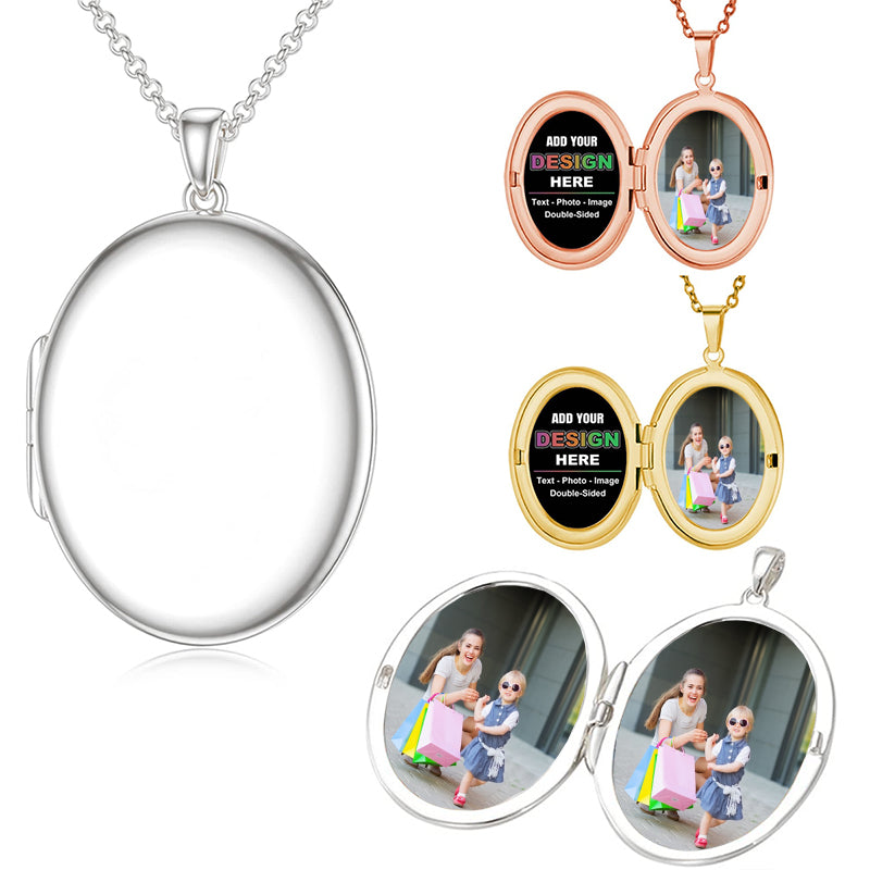 Custom North Star Charm Projection Necklace, Silver Star charm picture necklace, Custom Star pendant photo necklace