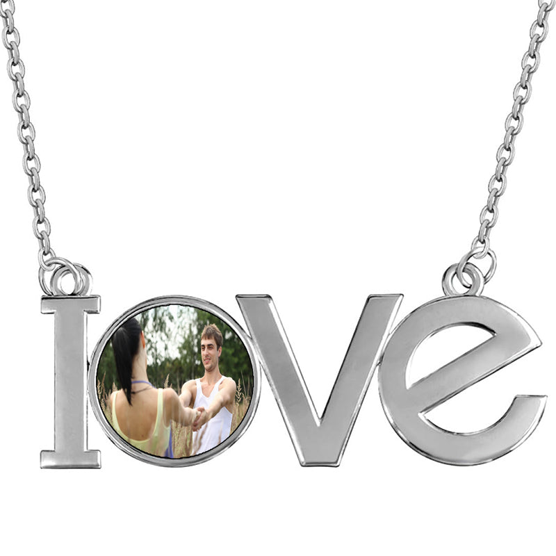 Custom Fingerprint Necklace/ Ratating Pendant Necklace/ ,Sterling Silver Personalized Memorial Jewelry