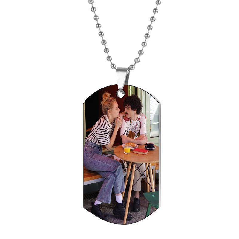 Monogram Name Necklace with Gemstone - Custom Birthstone Jewelry for Women Birthday & Christmas Gifts For Her