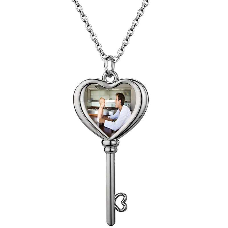 Double Plated Name Necklace, Two Tone Heart Nameplate, Personalized Double Layered Choker Necklace Jewelry Gift for Women and Men