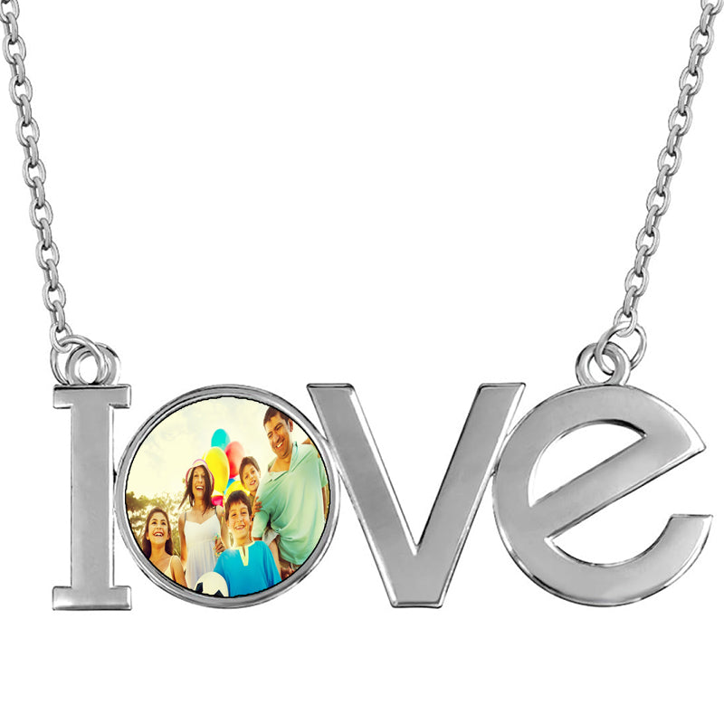 Birth Flower name Necklace Personalized Name Necklace Floral Name Jewelry ,Customized mother gift,Birthday Gifts,Personalized Christmas gift