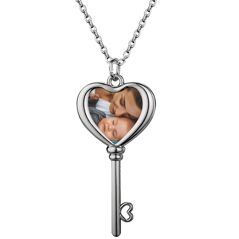 Custom Photo Necklace, Personalized Picture Necklace, Pet Memorial Jewelry, Mom Necklace, Christmas Gifts, BFF Gifts, Birthday Gifts for Her