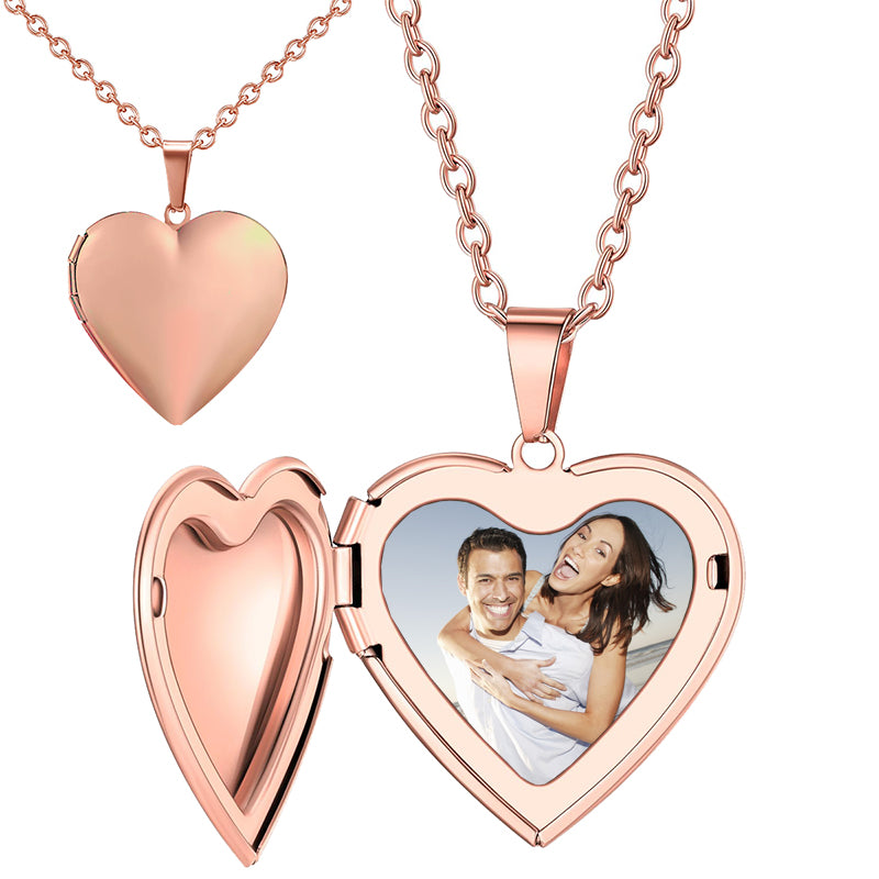 Custom Photo Memory Pendant Necklace - Personalized Picture Charm in Sterling Silver or - Pet Memorial, Gift for Her, Made to Order