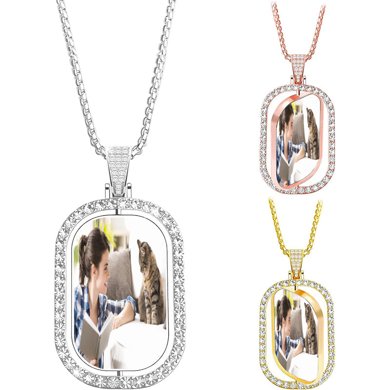 Birthstone Jewelry - Name Necklace - Nameplate Style - Custom Pendant - Gift- Christmas Present - Mothers Day