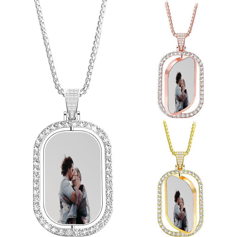 Custom Name Logo Necklace, Dainty Logo Necklace, Unique Design Name Logo Necklace, Personalized Logo Jewelry, Christmas - Mother's Day Gift