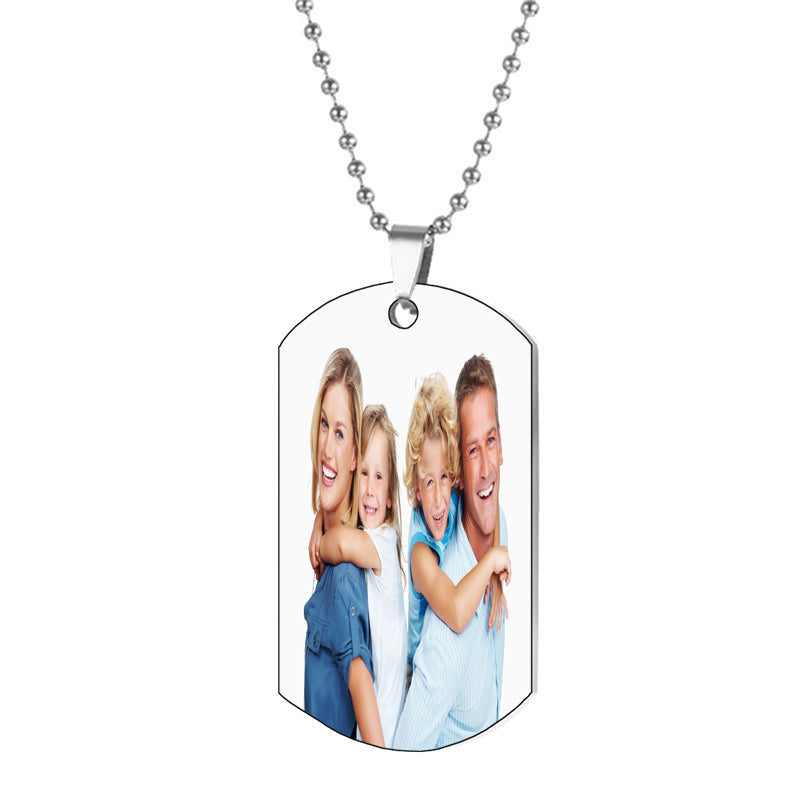 PERIMADE Little Fox Locket Necklace ? Waterproof Picture Photo Locket Charm ? Sterling Silver Keepsake Jewelry ? Trendy Best Friend Gift