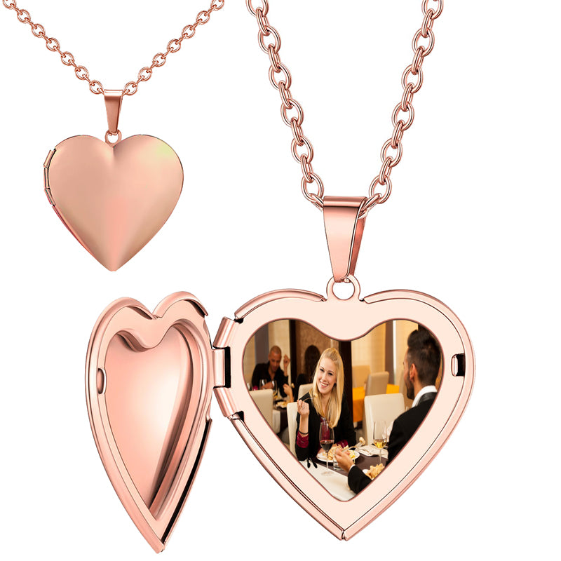 Personal Necklace for Her Photo Projection Jewelry Personalized Memorial Photo Keepsake Gift for Special Occasion