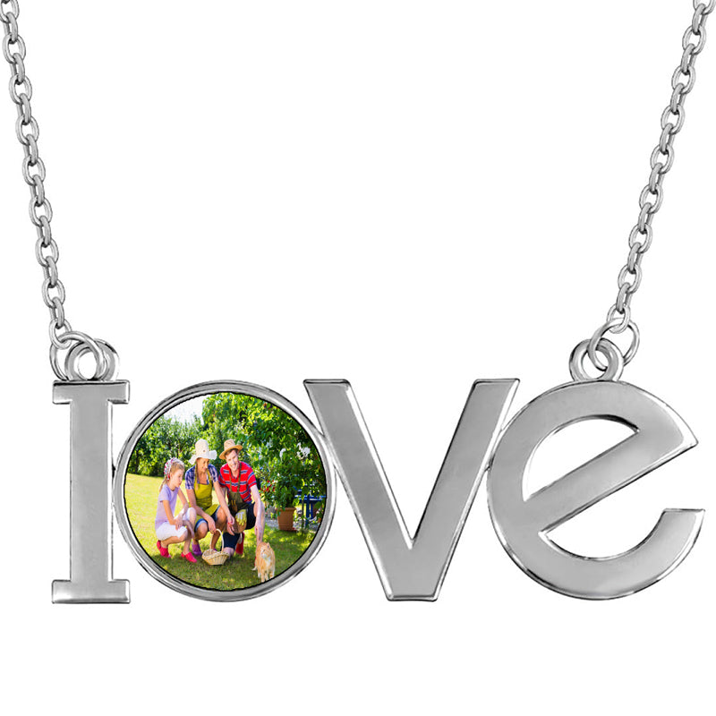 HJX Custom Dog Urn Necklaces for Ashes - Personalized Pet Cremation Jewelry for Ashes,Double-Sided Custom with Text Picture Memorial Gift for Pet Dogs Cats Ashes Necklace (Rectangle)