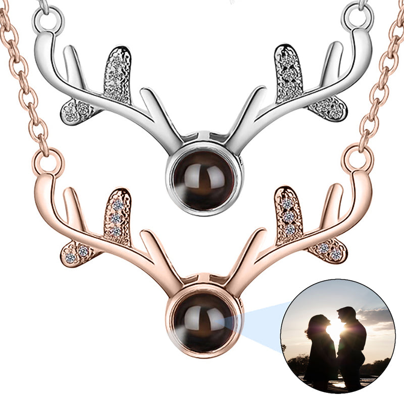 Double Plated Gothic Name Necklace, Personalized 3D Nameplate